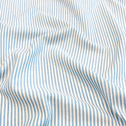 Striped Cotton-Viscose Blend RAYTIS1 Blue / Blue